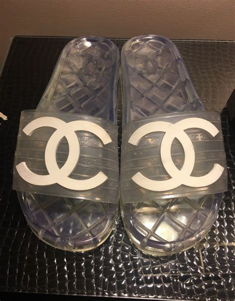 chanel sandals rubber|Chanel sandals for women.